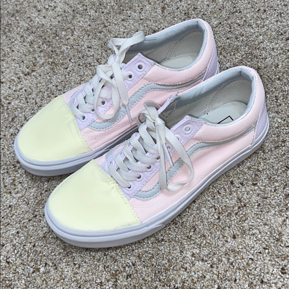 Custom Pastel Painted Vans
